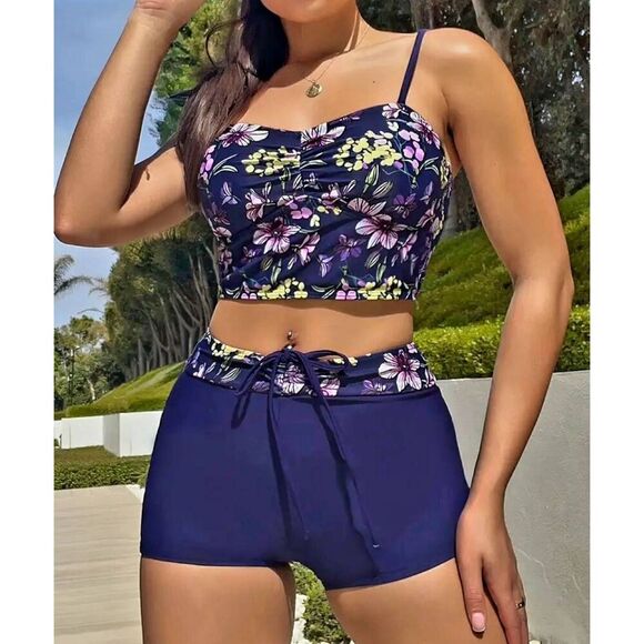 NEW WITH TAGS CHIC ME TANKINI SET - Picture 1 of 5